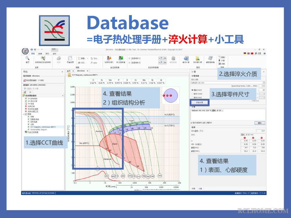 淬火模拟计算